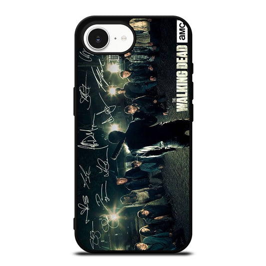 THE WALKING DEAD 3 iPhone 16e case black TPU silicone rubber protective cover by Casedear