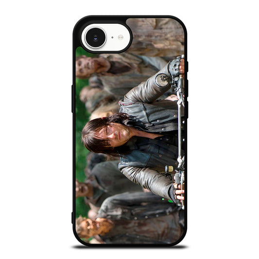 THE WALKING DEAD 4 iPhone 16e case black TPU silicone rubber protective cover by Casedear