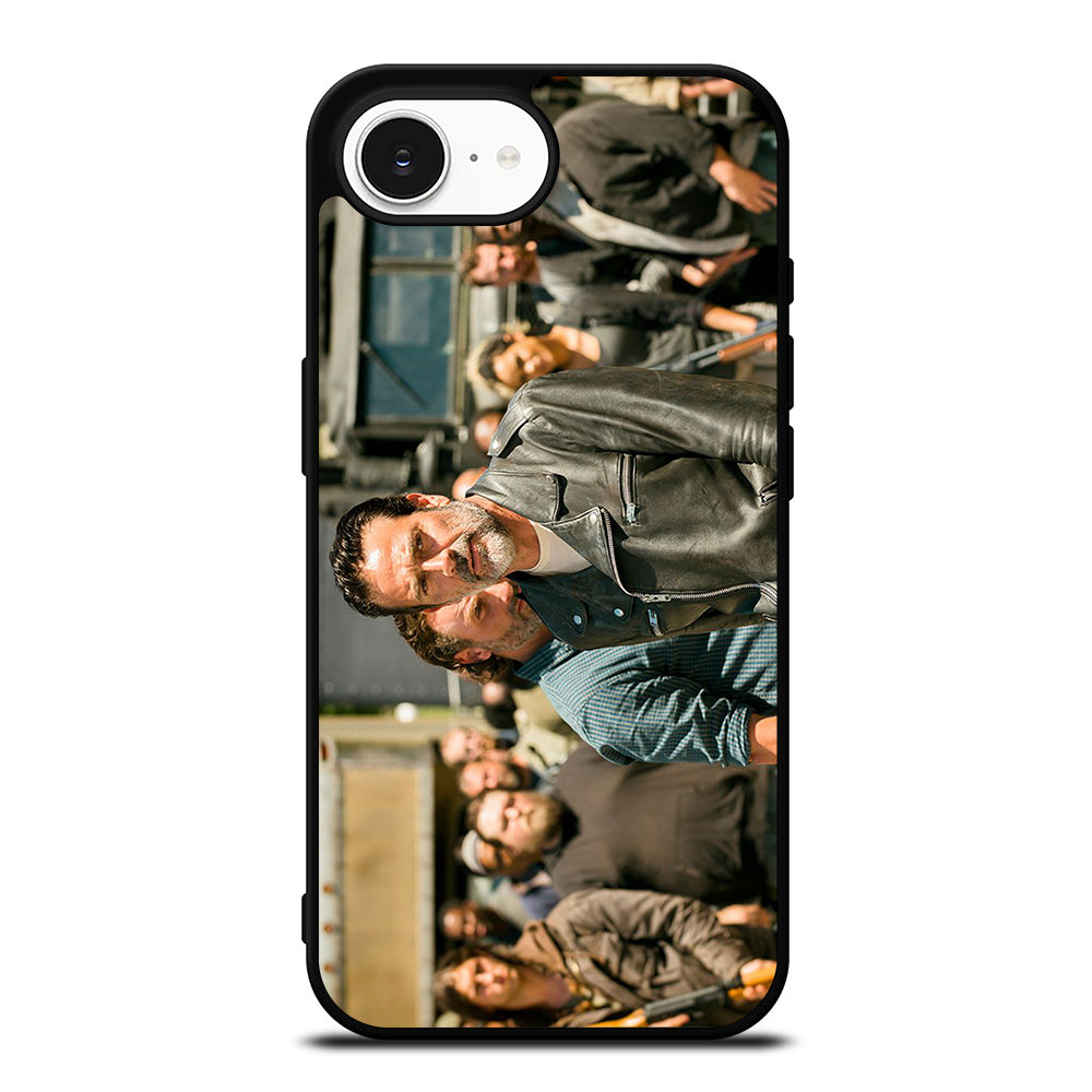 THE WALKING DEAD 6 iPhone 16e case black TPU silicone rubber protective cover by Casedear