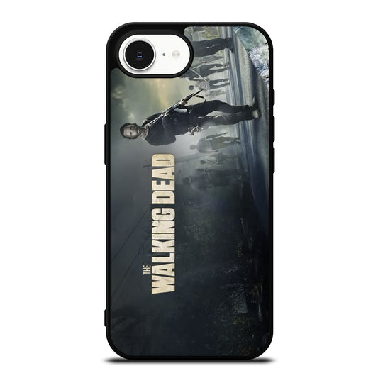 THE WALKING DEAD 8 iPhone 16e case black TPU silicone rubber protective cover by Casedear
