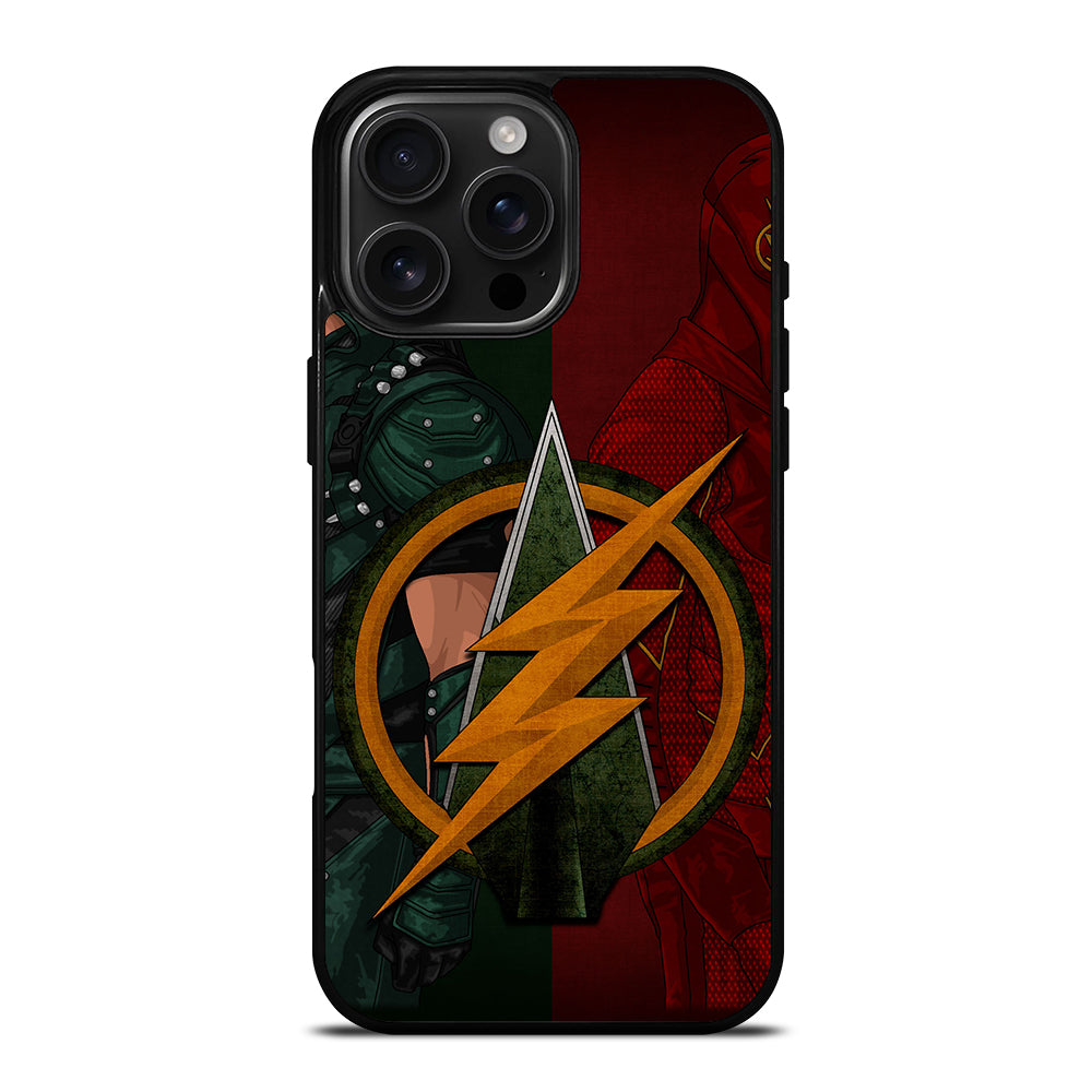 THE FLASH GREEN ARROW iPhone 16 Pro Max Case