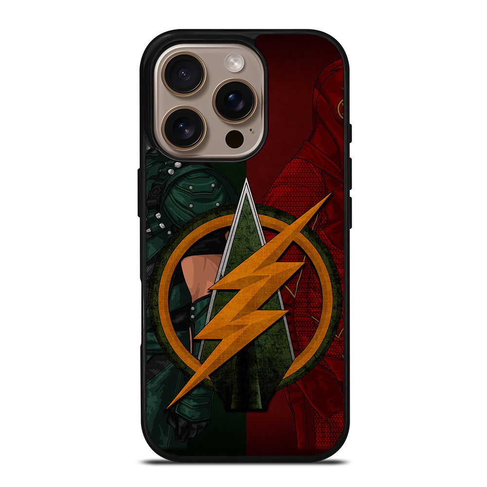 THE FLASH GREEN ARROW iPhone 16 Pro Case