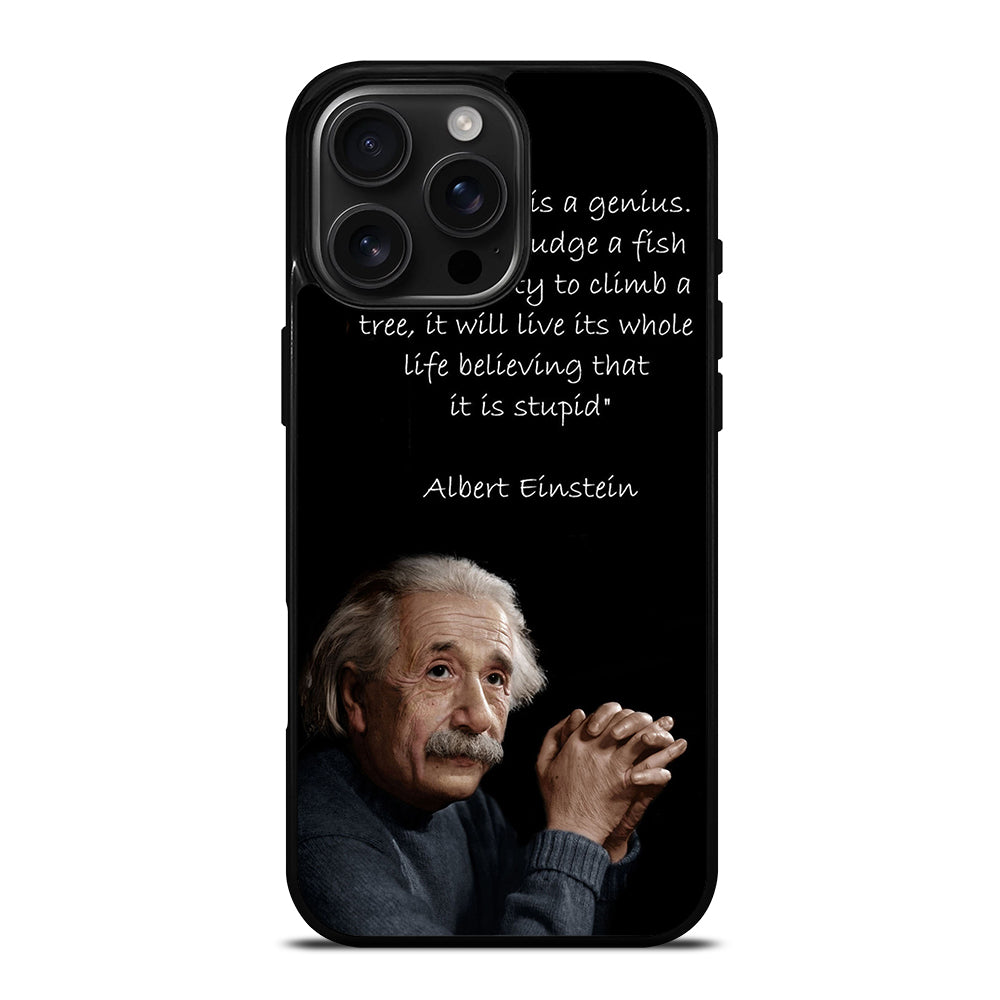 THE GENIUS ALBERT EINSTEIN iPhone 16 Pro Max Case