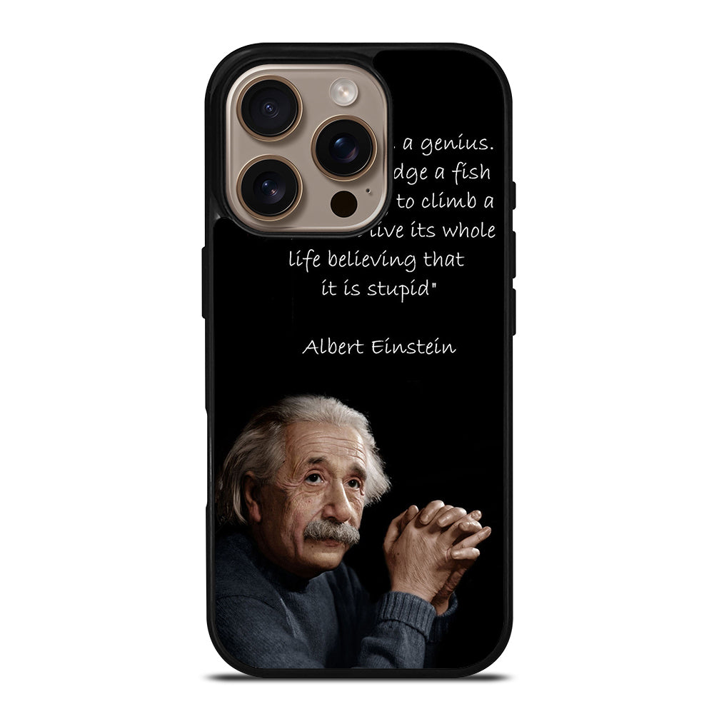 THE GENIUS ALBERT EINSTEIN iPhone 16 Pro Case