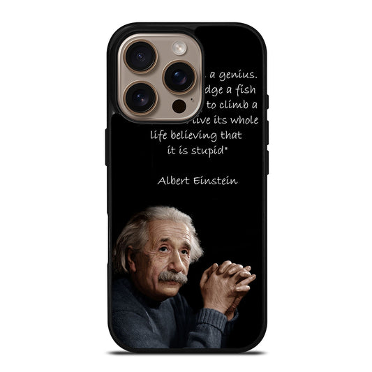 THE GENIUS ALBERT EINSTEIN iPhone 16 Pro Case