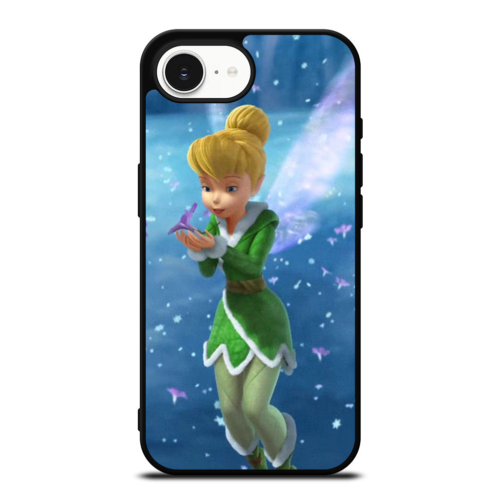 TINKERBELL TRICKS iPhone 16e case black TPU silicone rubber protective cover by Casedear