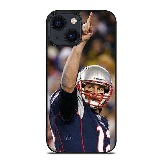TOM BRADY FOOT BALL iPhone 14 Plus Case