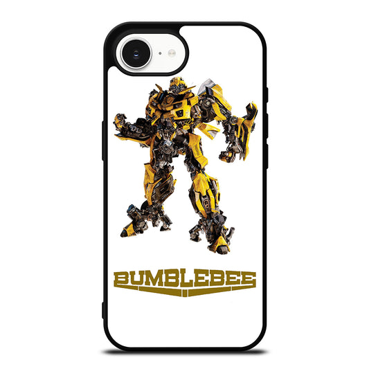 TRANSFORMERS BUMBLEBEE iPhone 16e case black TPU silicone rubber protective cover by Casedear