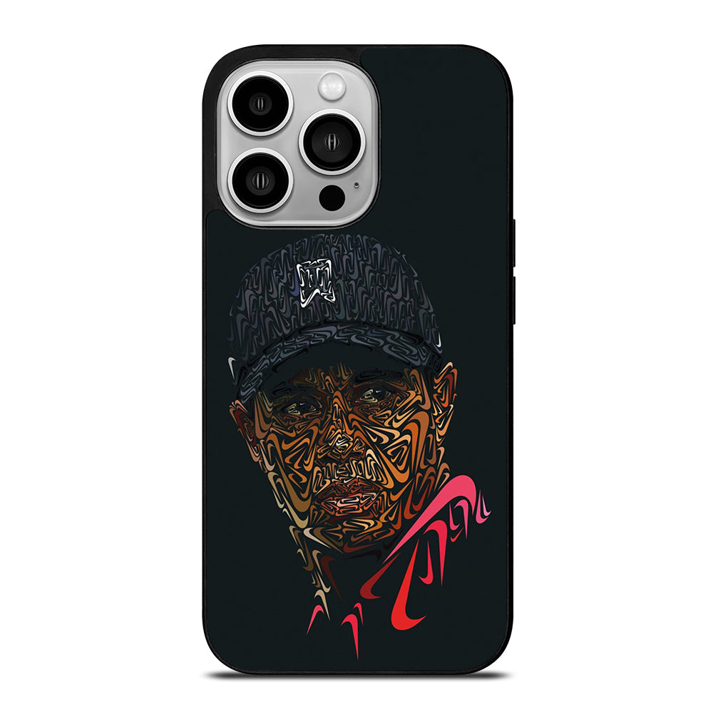 Tiger Woods In Nike iPhone 14 Pro Case
