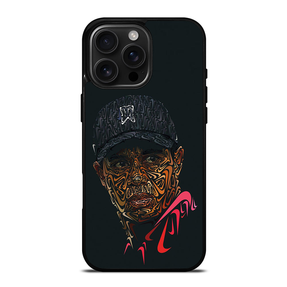 Tiger Woods In Nike iPhone 16 Pro Max Case