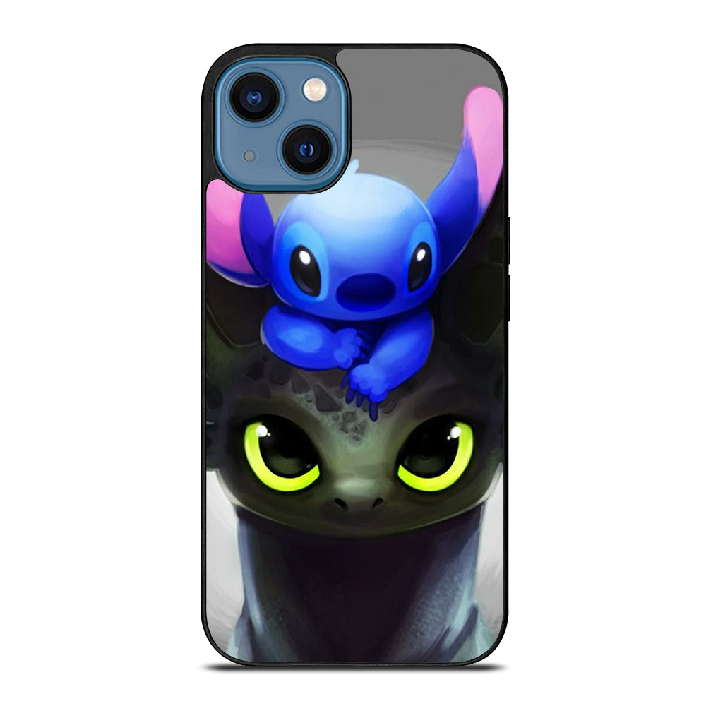 Toothless And Stitch Paint iPhone 14 Case