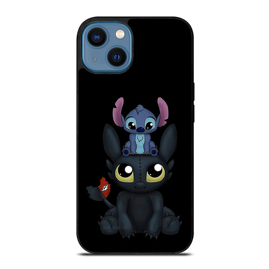 Toothless And Stitch iPhone 14 Case