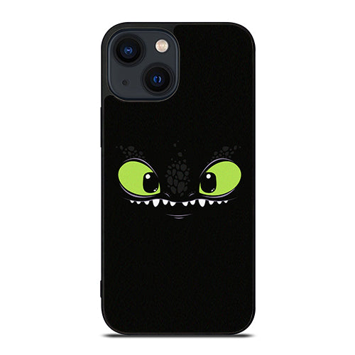 Toothless Dragon Dark Smile iPhone 14 Plus Case