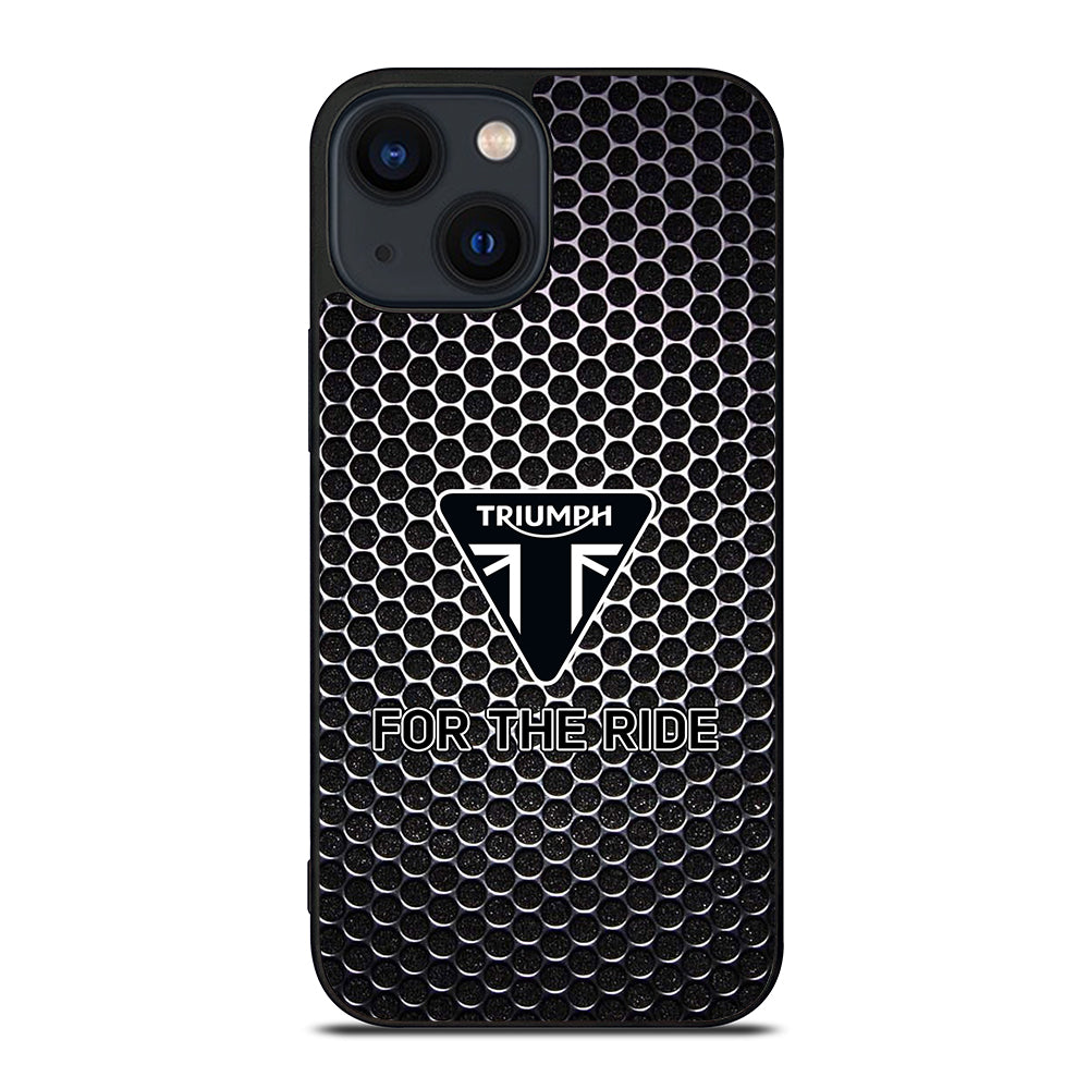 Triumph For The Ride Logo iPhone 14 Plus Case