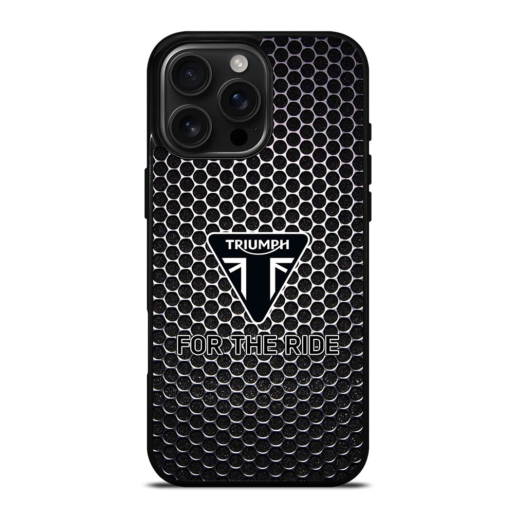 Triumph For The Ride Logo iPhone 16 Pro Max Case