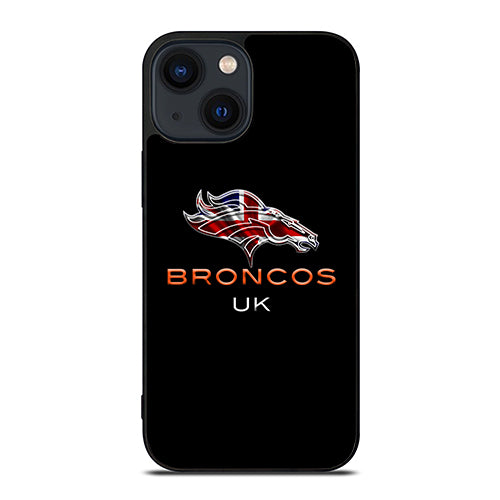 UK Denver Broncos iPhone 14 Plus Case