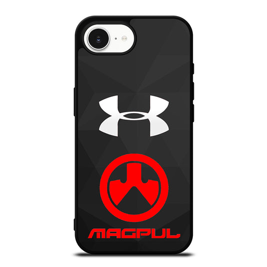UNDER ARMOUR MAGPUL iPhone 16e case black TPU silicone rubber protective cover by Casedear