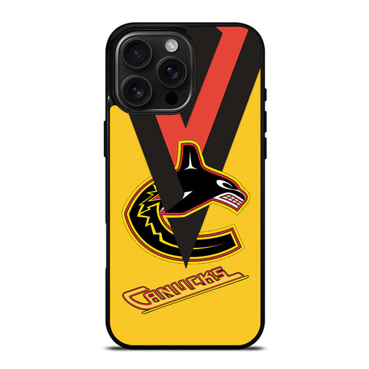 VANCOUVER CANUCKS LOGO iPhone 16 Pro Max Case