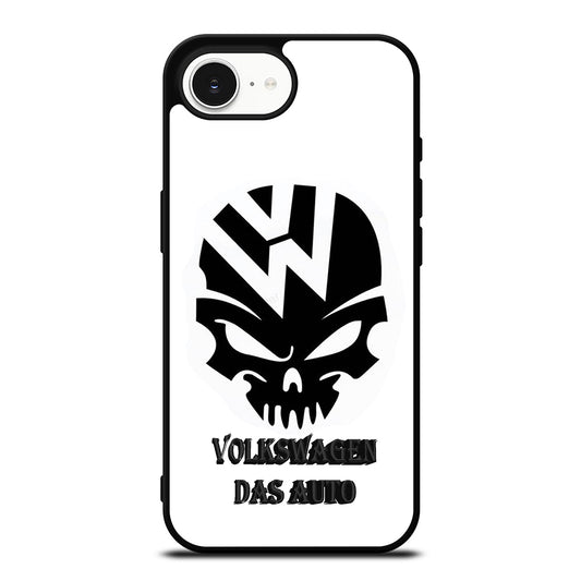 VOLKSWAGEN VW HARDCORE iPhone 16e case black TPU silicone rubber protective cover by Casedear