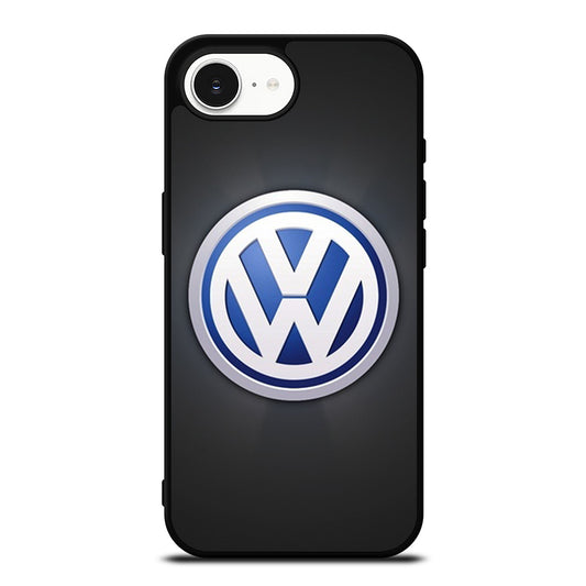 VOLKSWAGEN VW LOGO iPhone 16e case black TPU silicone rubber protective cover by Casedear