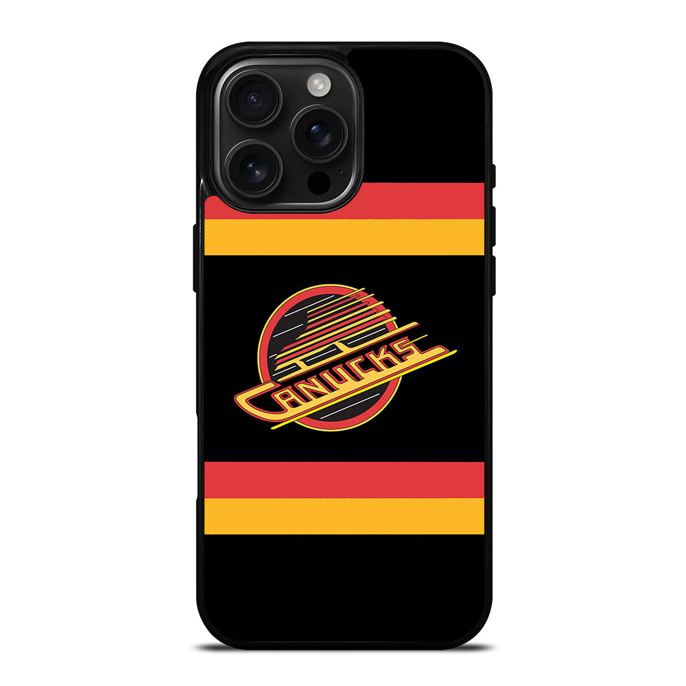 Vancouver Canucks Retro iPhone 16 Pro Max Case