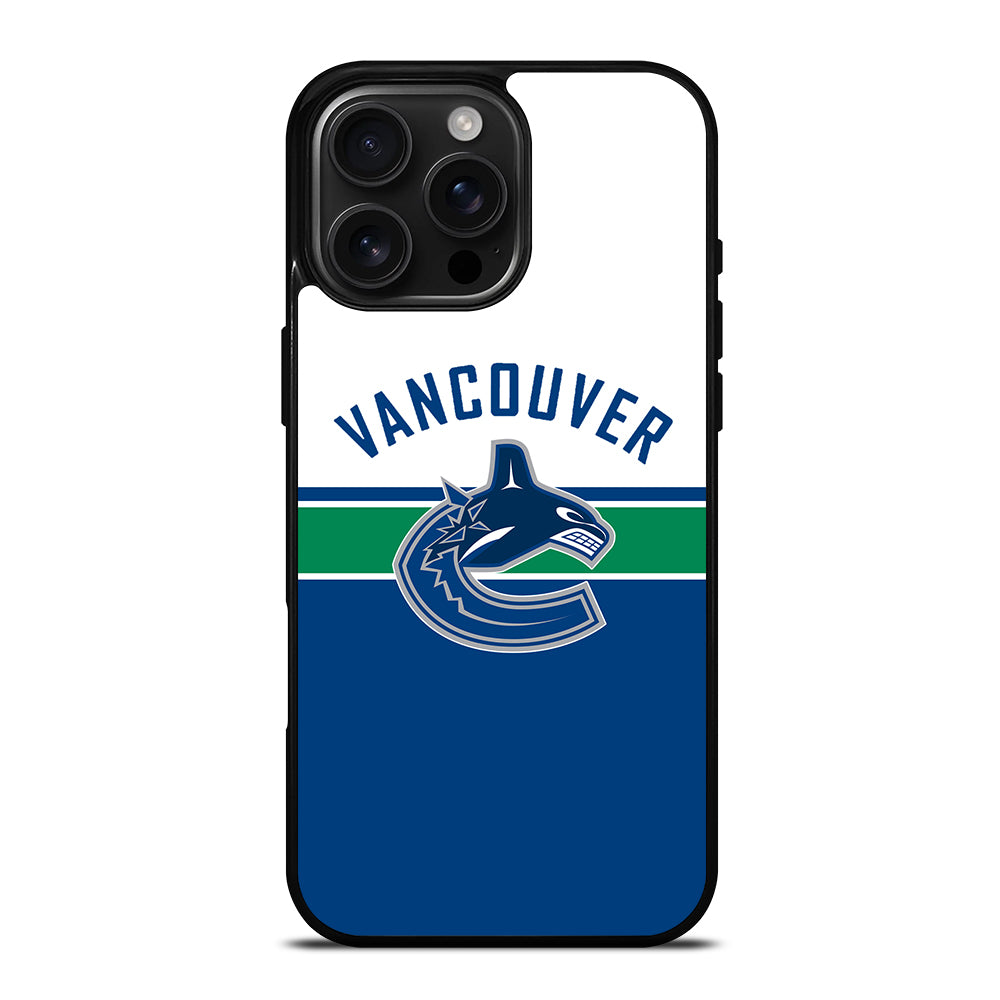 Vancouver Canucks Style iPhone 16 Pro Max Case