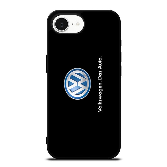 WOLKSWAGEN DAS AUTO iPhone 16e case black TPU silicone rubber protective cover by Casedear