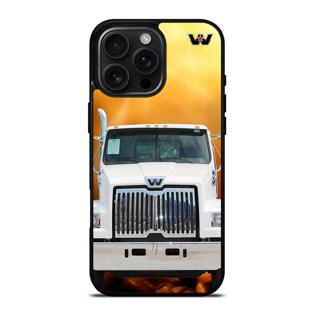 White Western Star Truck iPhone 16 Pro Max Case