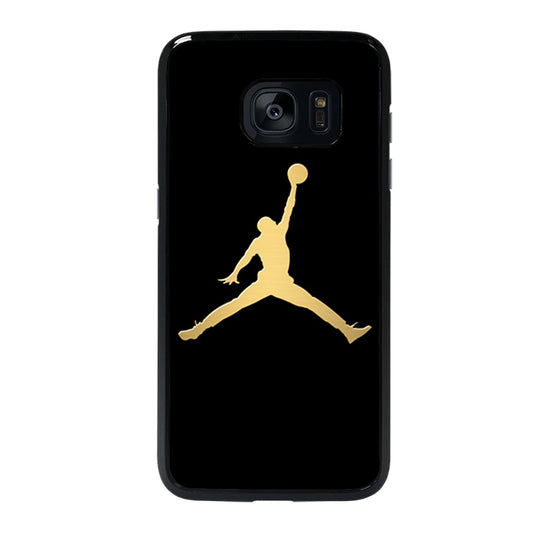AIR JORDAN IN BLACK Samsung Galaxy S7 Edge Case