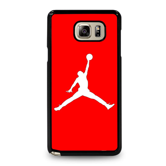 AIR JORDAN IN RED Samsung Galaxy Note 5 Case