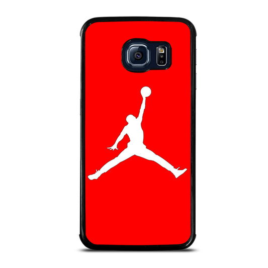 AIR JORDAN IN RED Samsung Galaxy S6 Edge Case