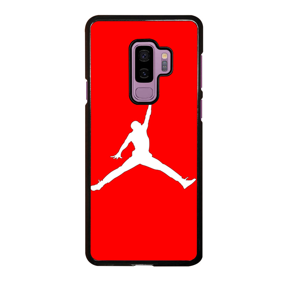 AIR JORDAN IN RED Samsung Galaxy S9 Plus Case