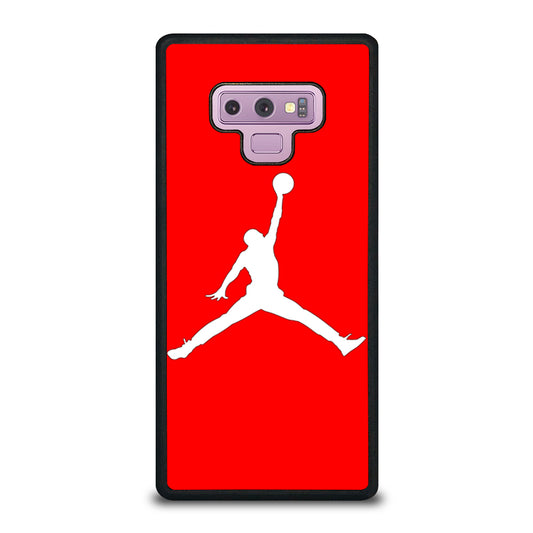 AIR JORDAN IN RED Samsung Galaxy Note 9 Case