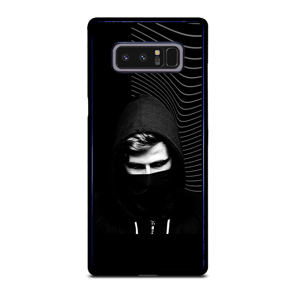 ALAN WALKER IN BLACK Samsung Galaxy Note 8 Case