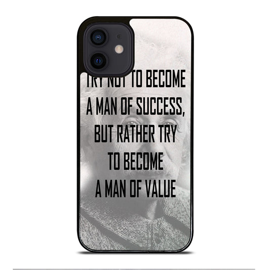 ALBERT EINSTEIN 'S QUOTE iPhone 12 Mini Case