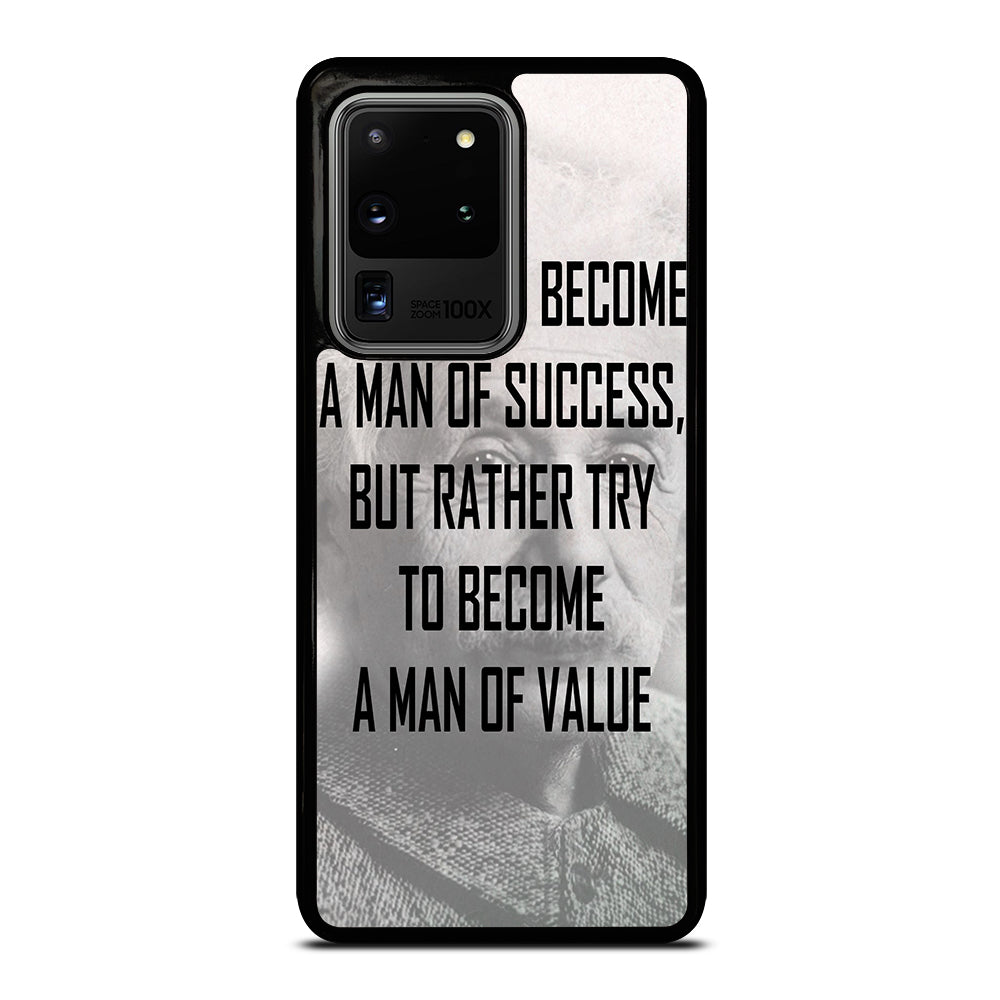 ALBERT EINSTEIN 'S QUOTE Samsung Galaxy S20 Ultra / S20 Ultra 5G Case