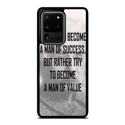 ALBERT EINSTEIN 'S QUOTE Samsung Galaxy S20 Ultra / S20 Ultra 5G Case