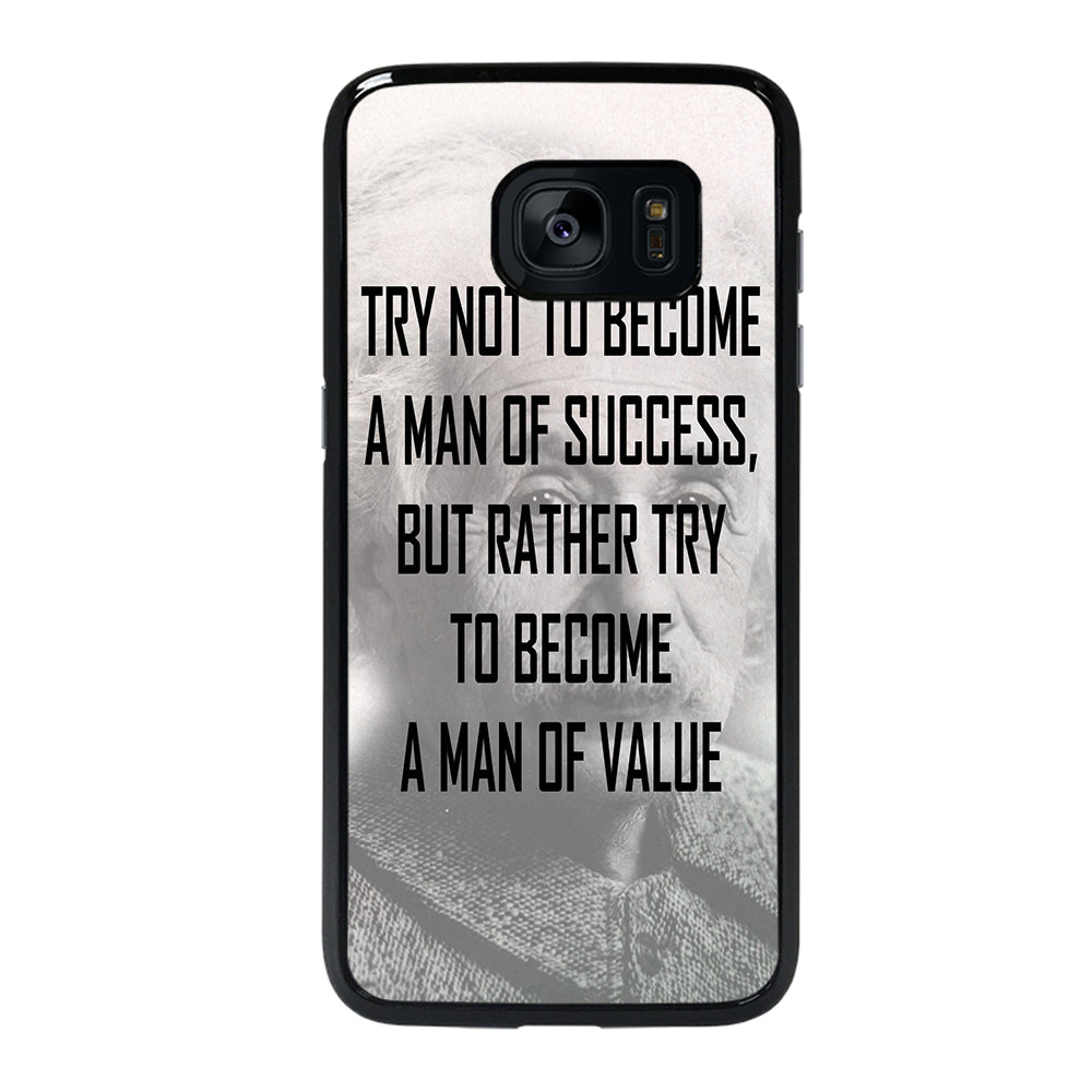 ALBERT EINSTEIN 'S QUOTE Samsung Galaxy S7 Edge Case