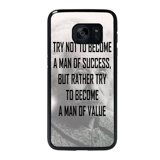 ALBERT EINSTEIN 'S QUOTE Samsung Galaxy S7 Edge Case