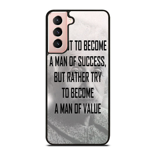 ALBERT EINSTEIN 'S QUOTE Samsung Galaxy S21 5G Case