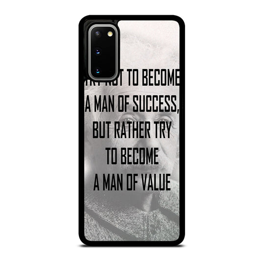 ALBERT EINSTEIN 'S QUOTE Samsung Galaxy S20 / S20 5G Case