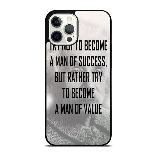 ALBERT EINSTEIN 'S QUOTE iPhone 12 Pro Max Case
