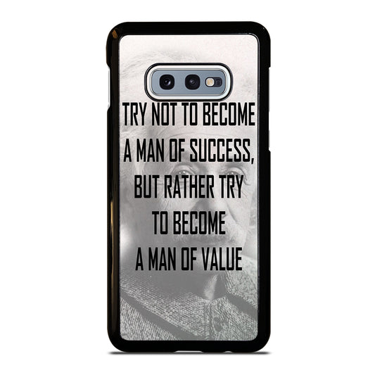 ALBERT EINSTEIN 'S QUOTE Samsung Galaxy S10e Case