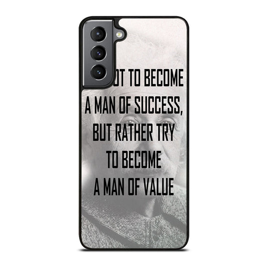 ALBERT EINSTEIN 'S QUOTE Samsung Galaxy S21 Plus 5G Case