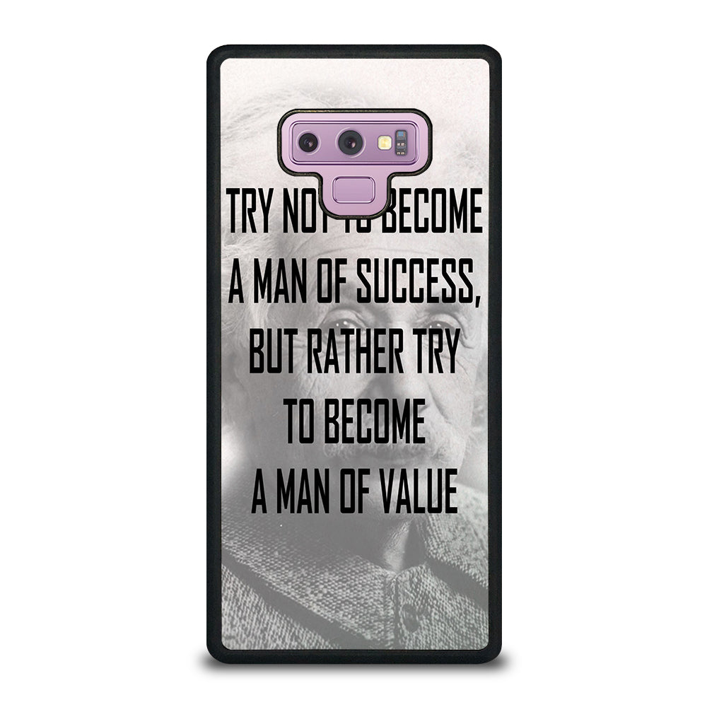 ALBERT EINSTEIN 'S QUOTE Samsung Galaxy Note 9 Case