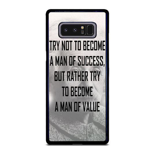 ALBERT EINSTEIN 'S QUOTE Samsung Galaxy Note 8 Case