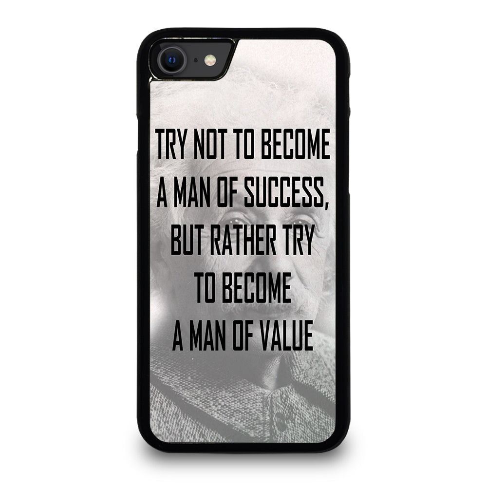 ALBERT EINSTEIN 'S QUOTE iPhone SE 2020 Case