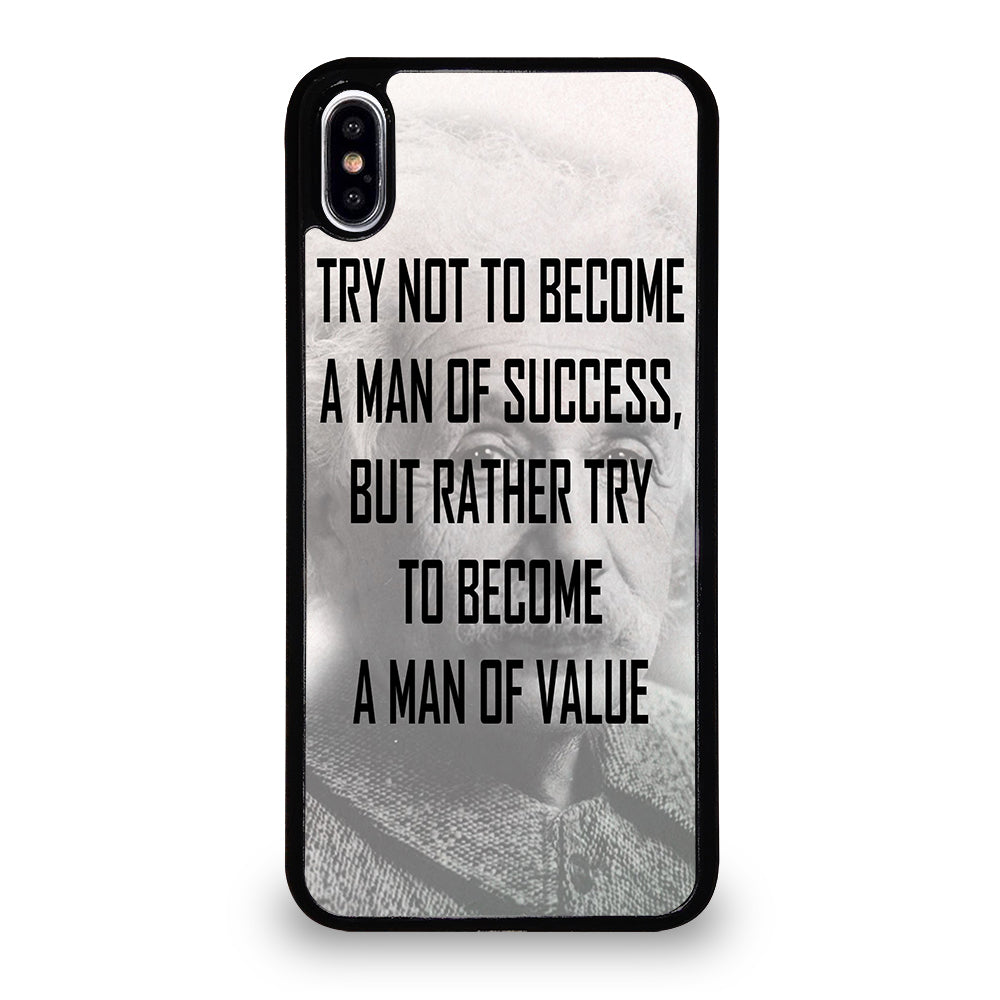 ALBERT EINSTEIN 'S QUOTE iPhone XS Max Case