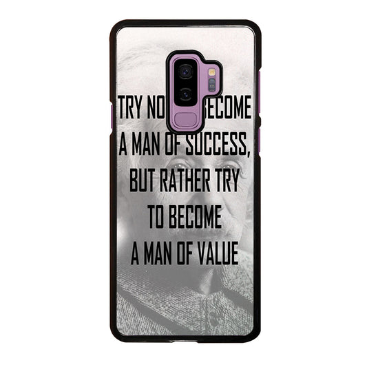 ALBERT EINSTEIN 'S QUOTE Samsung Galaxy S9 Plus Case