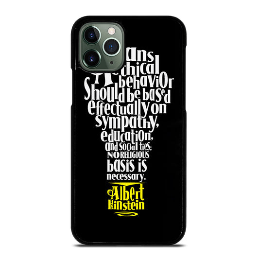 ALBERT EINSTEIN 'S THINKING iPhone 11 Pro Max Case